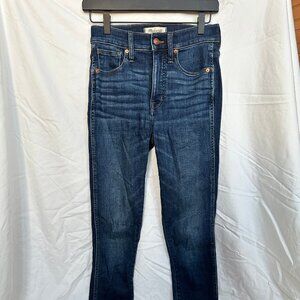 Madewell 10" High Rise Skinny Jean - Size 25T